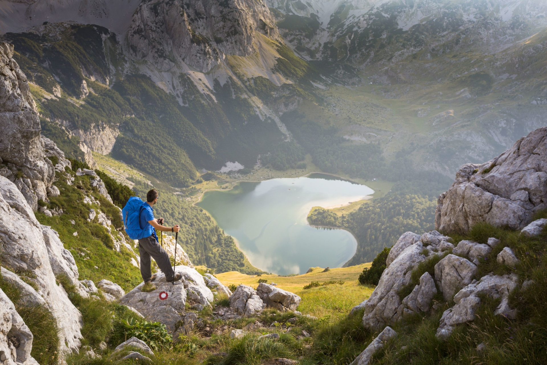 trek dans le parc du durmitor