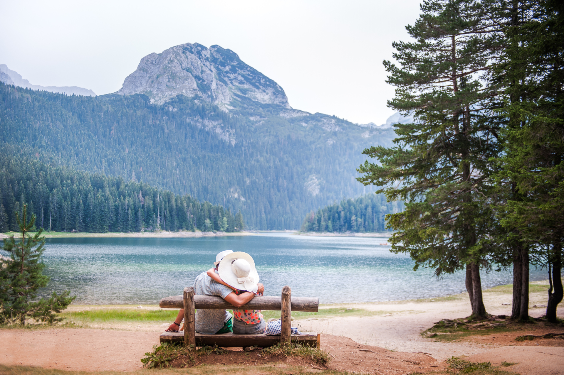 amoureux Monténégro parc durmitor