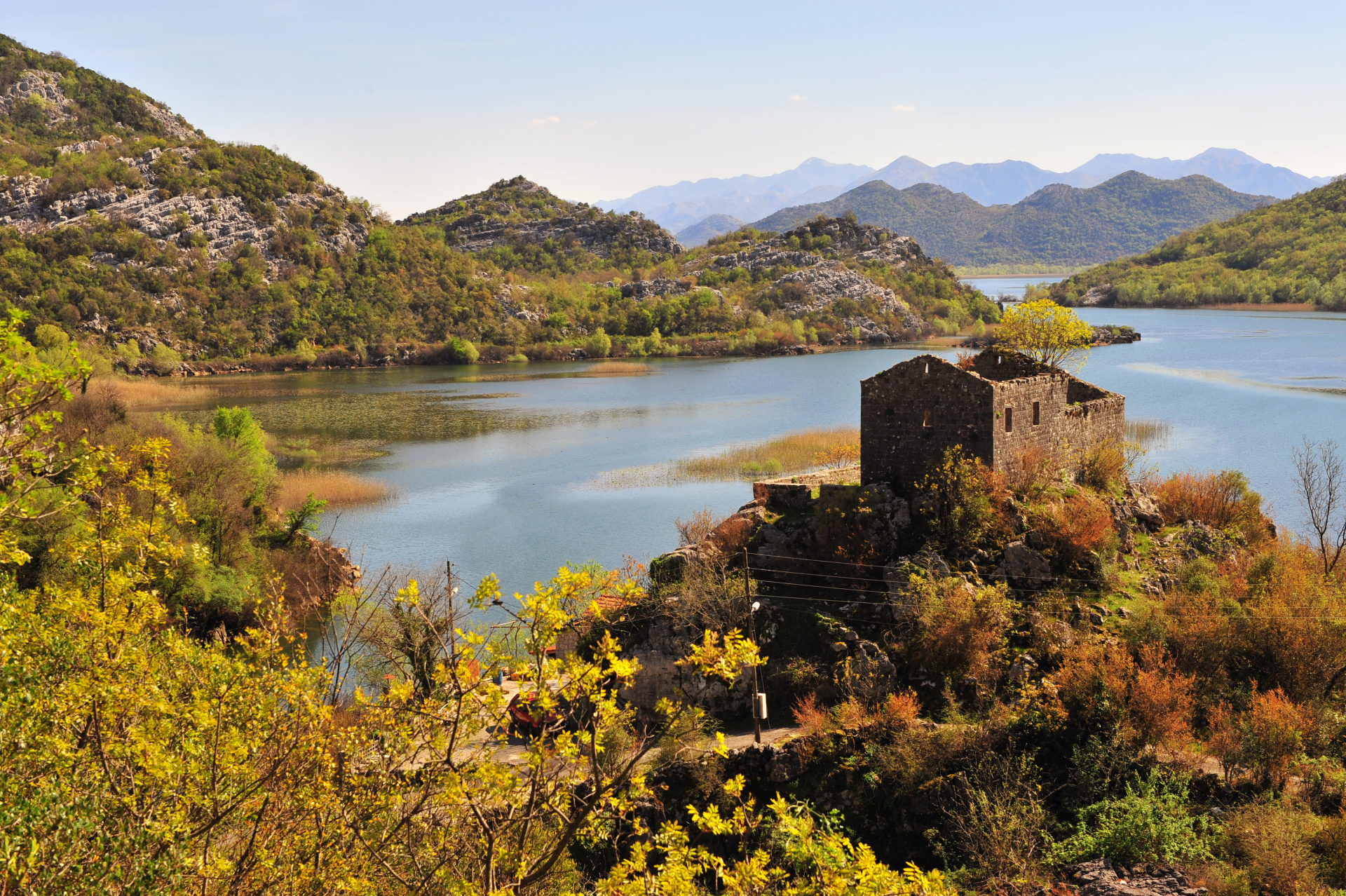 lac skadar en automne