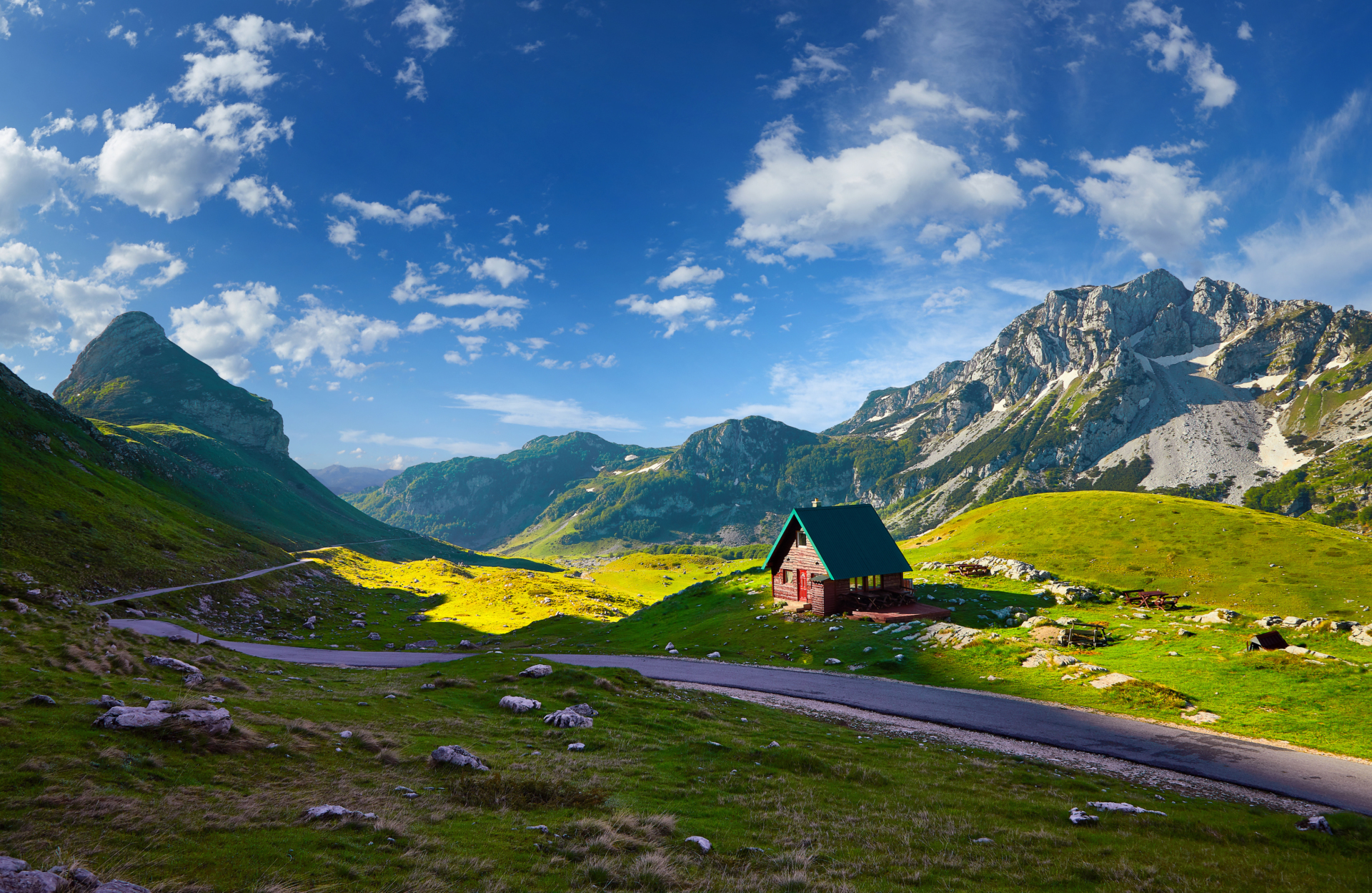 Route de montagne montenegro