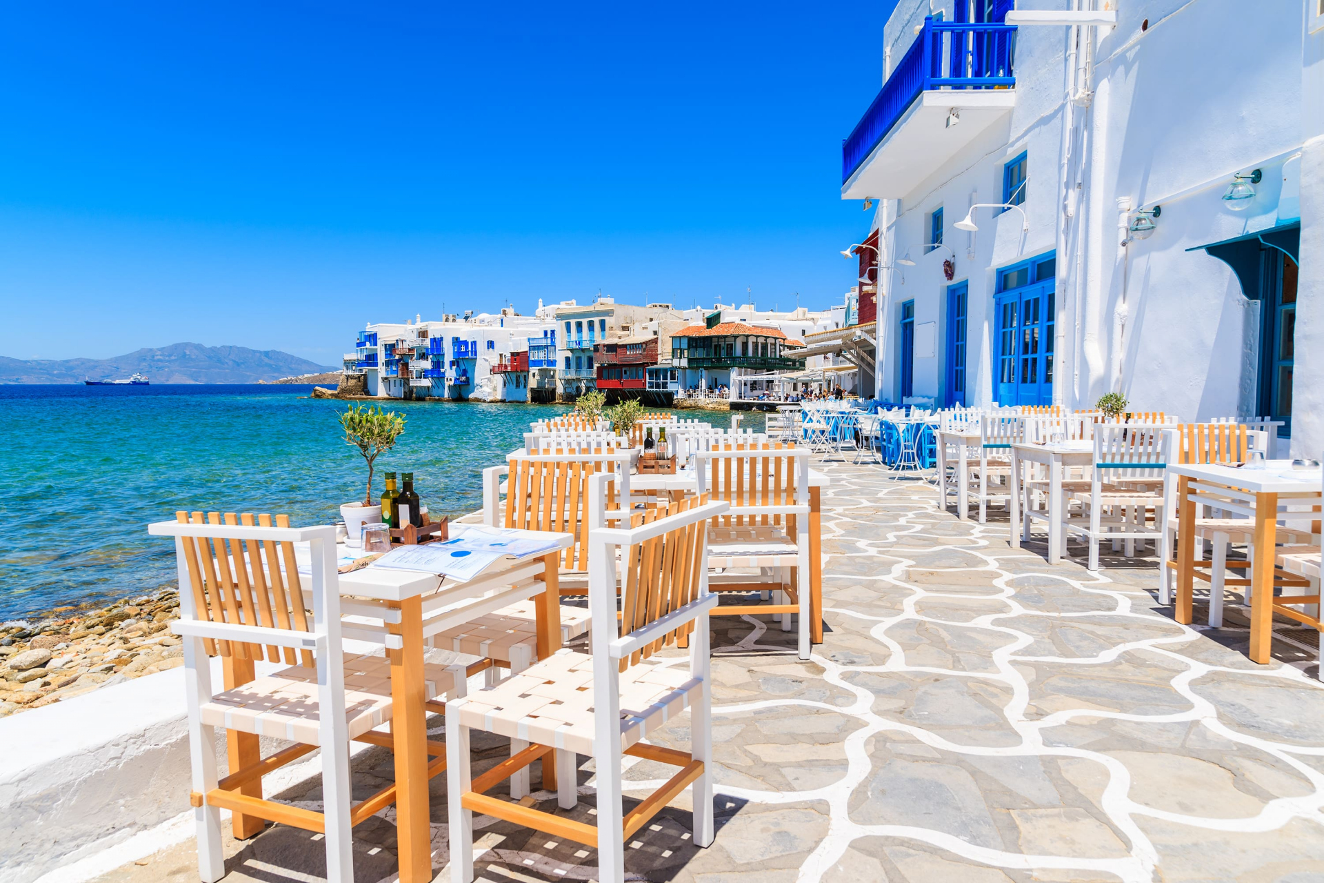Petite Venise à Mykonos en Grèce